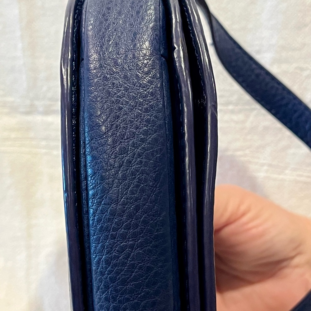 EUC Tory Burch Stunning Blue Shoulder/Crossbody Bag 
***GET IT QUICK ***!!! - Picture 8 of 11